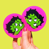 Betty Boop Alien STICKER 3 Inch
