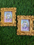 Miss Pig framed magnet