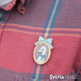 Garden Party Goose Pin Brooch