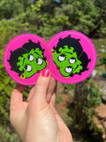 Betty Boop Alien STICKER 3 Inch