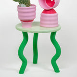 Wavy Plant Stand (3 colorways): Fresh Greens