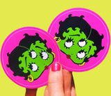 Betty Boop Alien STICKER 3 Inch