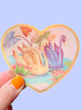 Swan Friends STICKER 3 Inch