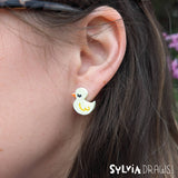 Garden Party Flowers and Ducks Stud Pack