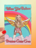 POSTCARD Y2K Affirmation