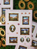 Ghosts on Vacation: A Tiny Art Adventure Sticker Pack