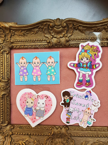 Trinkets Saved my Life sticker pack