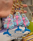 1991 Mermaid keychain