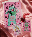 Let's Kermit a Crime sticker