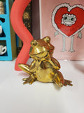 Brass frog