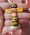 Mini totem pole trinket